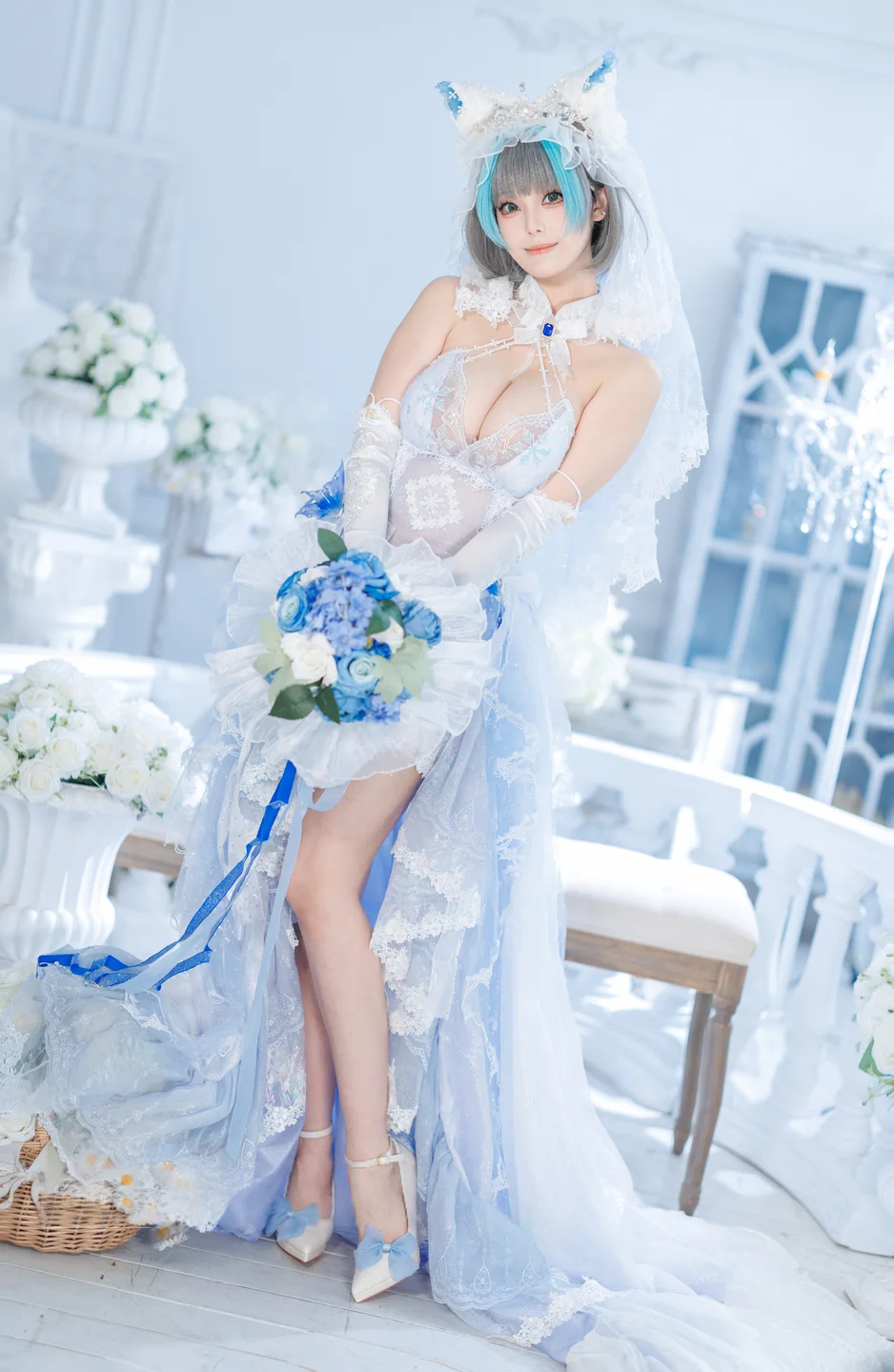 蜜汁猫裘 - 柴郡花嫁 [125P,2V-2.92GB] tg@simisebaisi 【丝足阁】009.webp